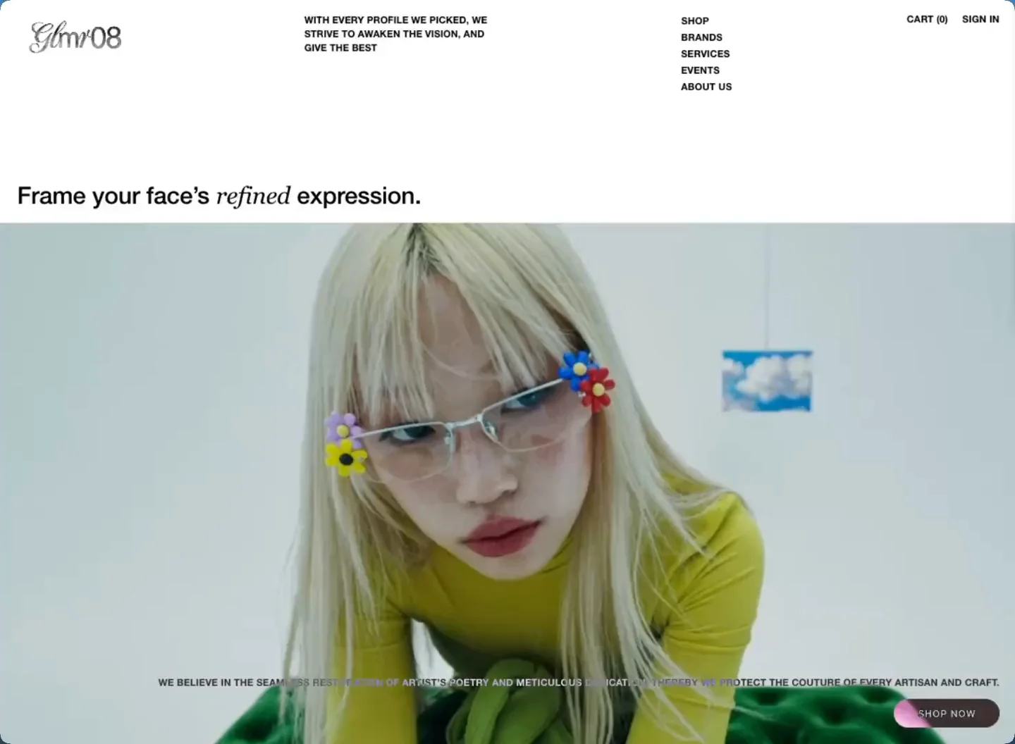 Fashion and accessories store design example